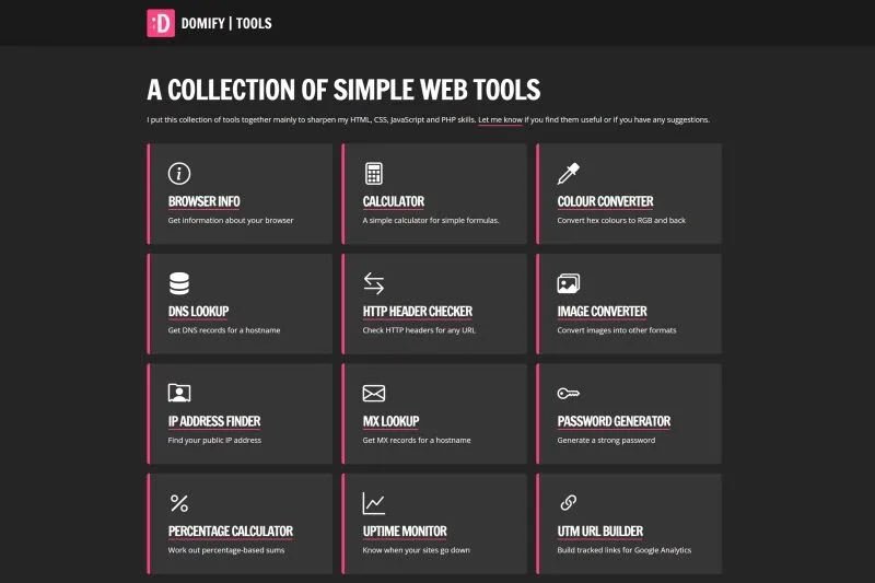 Domify Tools
